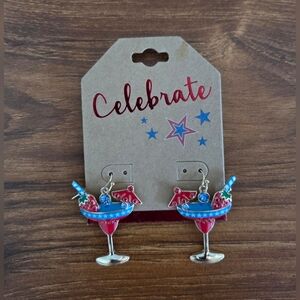 Strawberry Margarita Earrings